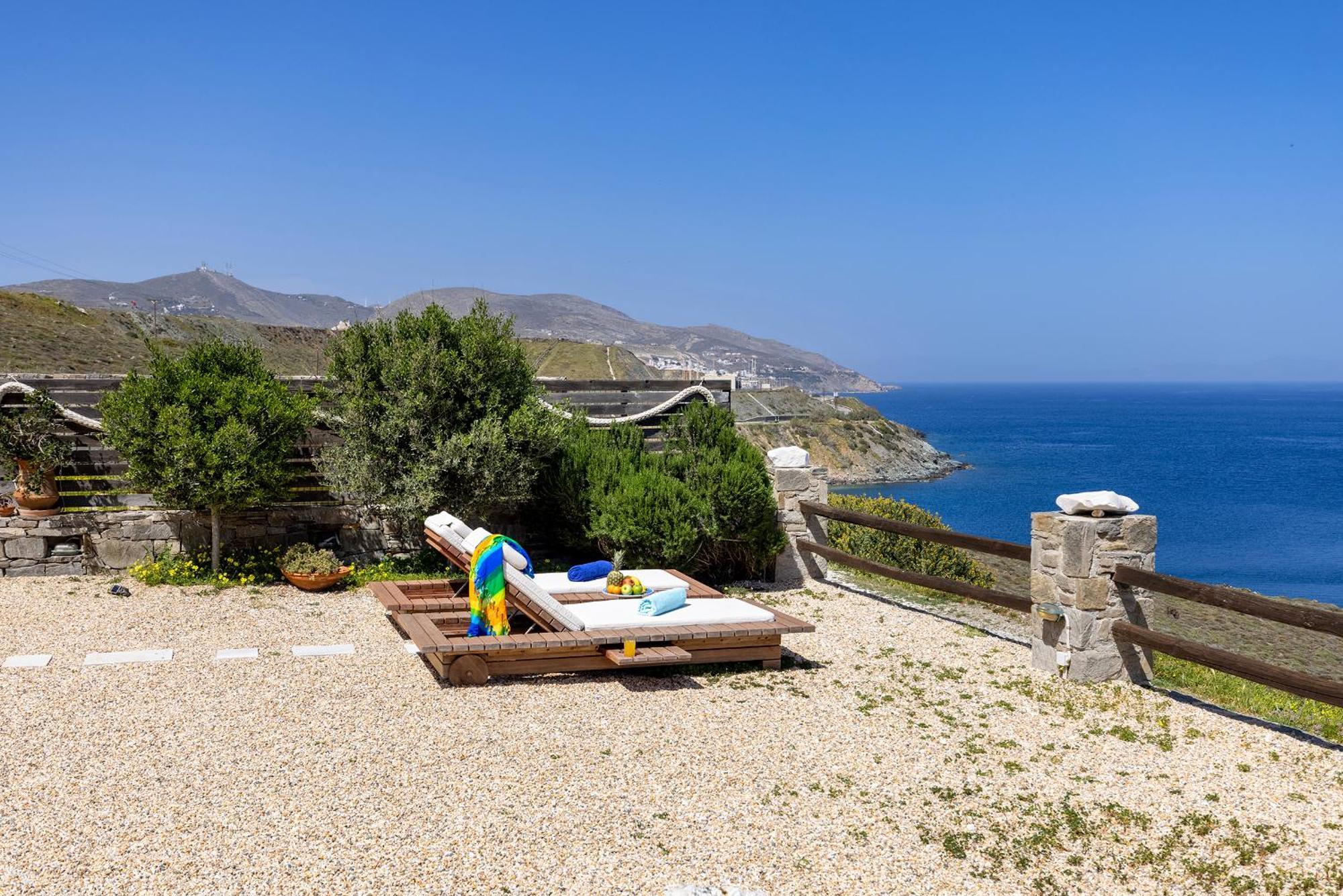 Aegean View - Seaside Apartment In Syros Azolimnos Syros Exterior photo