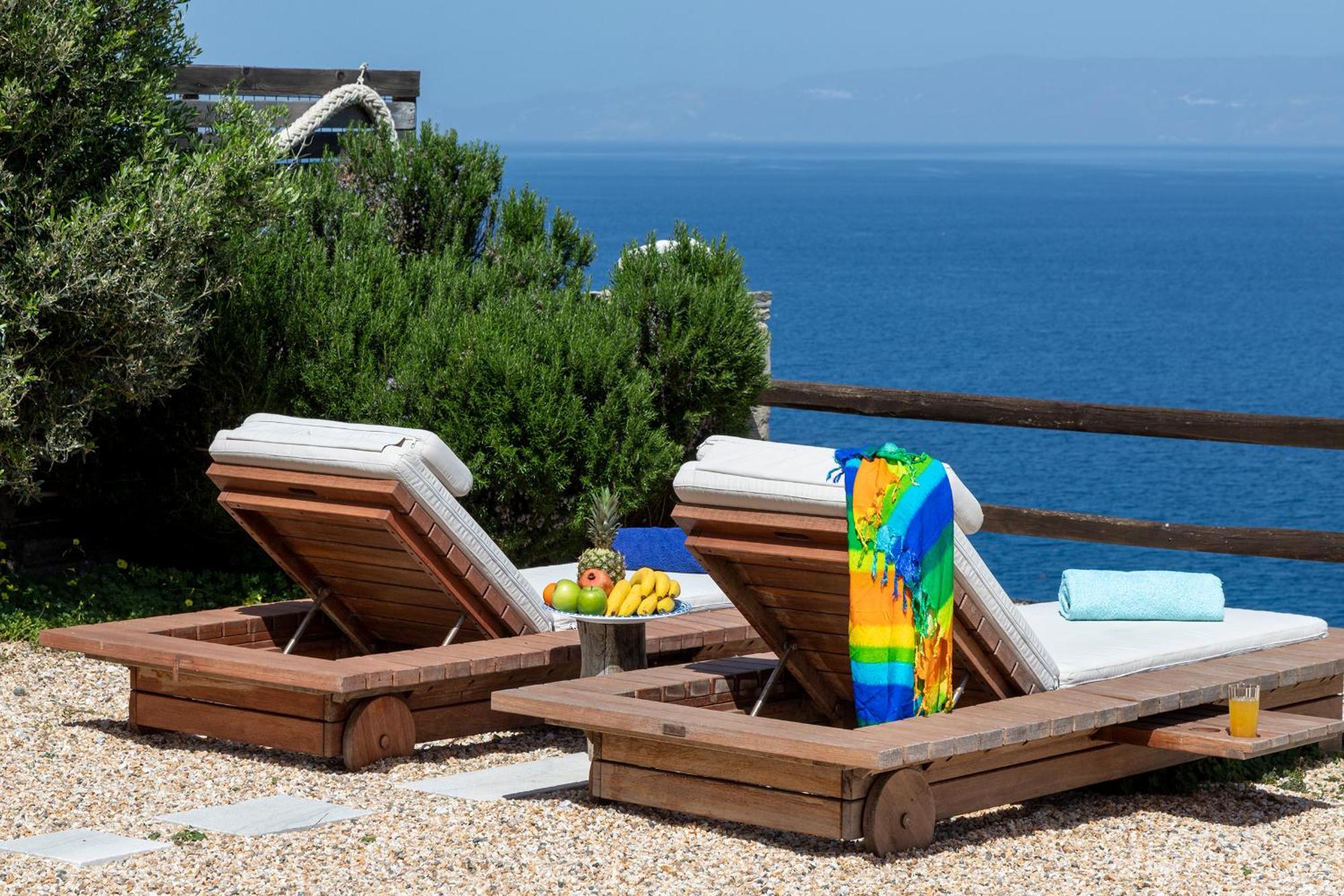 Aegean View - Seaside Apartment In Syros Azolimnos Syros Exterior photo